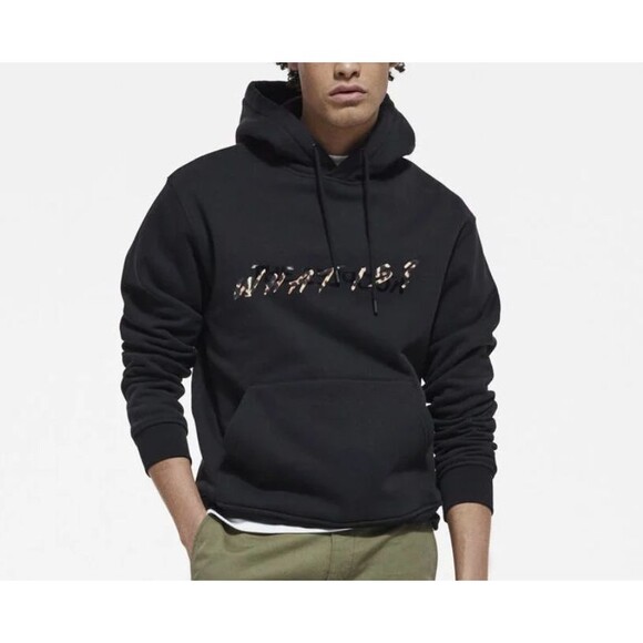 NTW The Kooples What is Sweatshirt Hoodie Black Euro Size 2 Medium Unisex $220